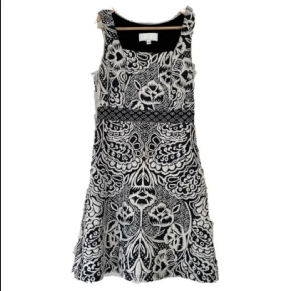 ANTHROPOLOGIE ett:twa Valery Structured Knit Dress XSP - Picture 1 of 7